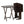 PJ Wood Folding TV Tray Tables with Compact Storage Rack, Walnut (10 Piece Set) - TRAPSKI