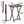 PJ Wood Portable Folding TV Snack Tray Table Desk Stand, Honey Oak (4 Pack)