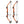 Genesis Archery Original Adjustable Left Handed Compound Bow, Orange (2 Pack)