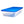 Homz Snaplock 41 Qt Stackable Plastic Storage Container w/ Lid,  2 Pack, Blue