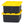 Homz 15 Gallon Durabilt Home Storage Container w/Snap Lid, Black/Yellow(2 Pack)