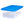 Homz Snaplock 6 Qt Stackable Plastic Storage Container w/Lid, Blue (20 Pack)