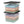 Homz 56 Qt Stackable Plastic Storage Container w/Snaplock Lid, Gray (2 Pack)
