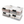 Homz 15.5 Qt Plastic Stackable Home Storage Container w/Lid, Gray Latch (4 Pack)