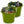 Homz 17 Gallon Indoor Outdoor Storage Bucket w/ Rope Handles, Bold Lime (2 Pack)