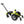 Tow Tuff 7500 Pound Capacity Electric Trailer Dolly with Pnuematic Tires, Green
