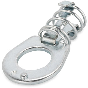 Camco Stainless Steel Bilingual Cam Lock for Water Heater Door Latch, Silver