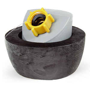 Camco Easy Slip Airtight Grey Water Seal Sewer Fitting for RV Camper Grey Water