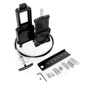 Camco 3" RV Waste Valve w/72" Cable Extension Kit, Sidewall/Compartment Mount