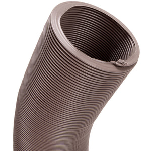 Camco 15 Foot Heavy Duty HTS Vinyl RV Sewer Hose with Steel Wire Core, Brown