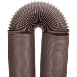 Camco 15 Foot Heavy Duty HTS Vinyl RV Sewer Hose with Steel Wire Core, Brown
