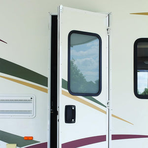 Camco Awning Door Roller Ball with Screen Door Slider & Mounting Hardware, White