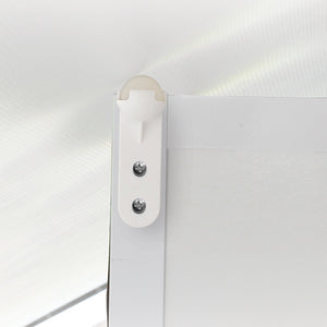 Camco Awning Door Roller Ball with Screen Door Slider & Mounting Hardware, White