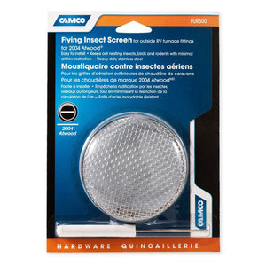 Camco 42144 FUR500 Flying Insect Screen for RVs, Fits Atwood Hydroflame Furnaces