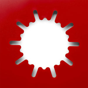 EAZ LIFT 44678 12 Inch Premium Fifth Wheel Lube Plate for Trailers & Towing, Red