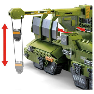 MEGA Halo UNSC Elephant Sandset Tank Building Toy Set w/ 5 Micro Action Figures