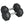 HolaHatha Iron Hexagonal Cast Home Exercise Dumbbell Free Weight, 45 Pounds - TRAPSKI