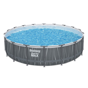 Bestway Steel Pro MAX 18' x 48" Round Above Ground Pool Set w/LED Light & Remote