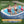 H2OGO! 8 Foot 4 Inch by 70 Inch Summer Bliss Shaded Inflatable Family Pool