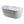 FerdY Bali 59 In Glossy Acrylic Freestanding Bathtub with Polished Chrome Drain