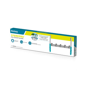 Bestway Flowclear StorePro Swimming Pool Wall Accessory and Equipment Organizer