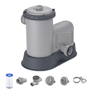 Bestway Flowclear 1,500 GPH 120V Above Ground Swimming Pool Water Filter Pump