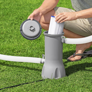 Bestway Flowclear 1,000 Gallons per Hour Above Ground Swimming Pool Filter Pump