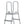 Bestway Flowclear 52 Inch Heavy Duty Metal A Frame Above Ground Pool Ladder