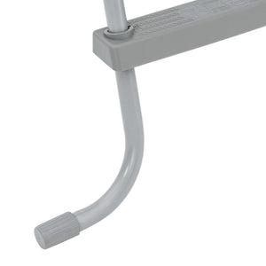 Bestway Flowclear 52 Inch Heavy Duty Metal A Frame Above Ground Pool Ladder