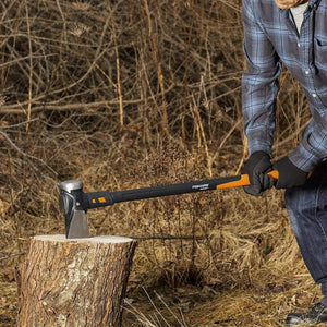 Fiskars Pro IsoCore Wood Splitting Maul with 31" Handle, Black/Orange, (2 Pack)
