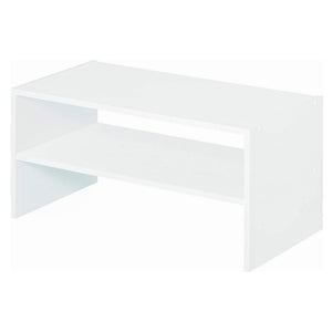 ClosetMaid 24 Inch Wide Horizontal Stackable Closet Storage Organizer, White - TRAPSKI