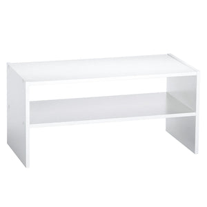 ClosetMaid 24 Inch Wide Horizontal Stackable Closet Storage Organizer, White - TRAPSKI