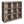 ClosetMaid 9 Cube Storage Shelf Bookshelf Home Organizer with Back Panel, Gray