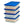 Homz 28 Qt Snaplock Clear Plastic Storage Container Bin with Lid, Blue (4 Pack)