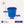 Homz 17 Gallon Indoor Outdoor Storage Bucket with Rope Handles, Blue (4 Pack)