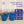 Homz 17 Gallon Indoor Outdoor Storage Bucket with Rope Handles, Blue (4 Pack)