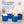 Homz 17 Gallon Indoor Outdoor Storage Bucket with Rope Handles, Blue (4 Pack)