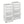 Homz Clear Plastic 4 Drawer Medium Storage Container Tower, White Frame (2 Pack)