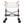 Foldable Wagon Cart Converts to Bench 550lb Load & 220L Utility Wagon for Camp
