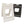 Plasticade 1225W SimpoSign II Outdoor Plastic Sign Frame with Handle, White - TRAPSKI