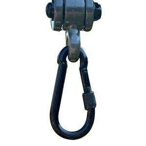 gobaplay Outdoor Single Swing Set with Support Bars for Tree Swing, Frame Only