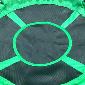 gobaplay FlyMax Saucer Tree Swing, 40" Round Outdoor Platform Saucer Seat, Green