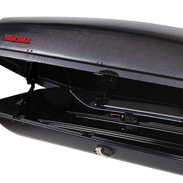 Yakima SkyBox Carbonite 21 Roof Cargo Box Carrier for StreamLine Crossbar, Black