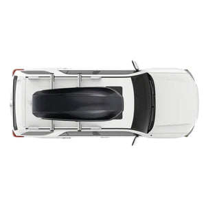 Yakima SkyBox Carbonite 21 Roof Cargo Box Carrier for StreamLine Crossbar, Black