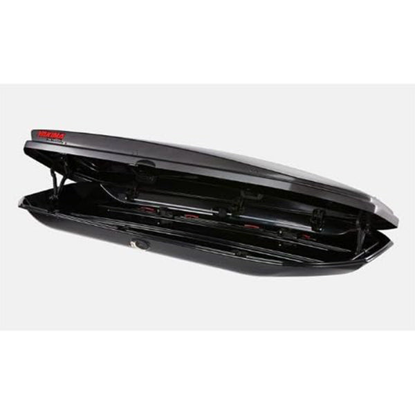 Yakima SkyBox Carbonite 12 Rooftop Cargo Box, Fits StreamLine Crossbar, Black