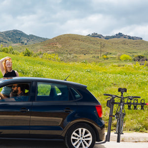 Yakima DoubleDown 4 Tilting Hitch-Mounted Bike Rack for Cars, SUVs, & Trucks