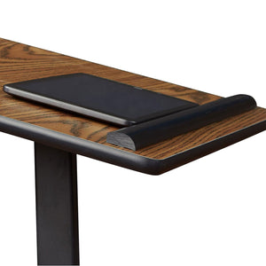 Oklahoma Sound Portable Presentation Series Adjustable Lectern Stand, Medium Oak