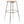 National Public Seating 6200 Series 18 Inch Adjustable Height Steel Stool, Grey