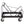 NPS Powder Coated Steel Stackable Chair Dolly for 40 8500 Series Chairs, Black