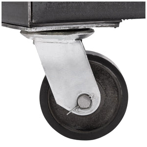 NPS Powder Coated Steel Stackable Chair Dolly for 40 8500 Series Chairs, Black